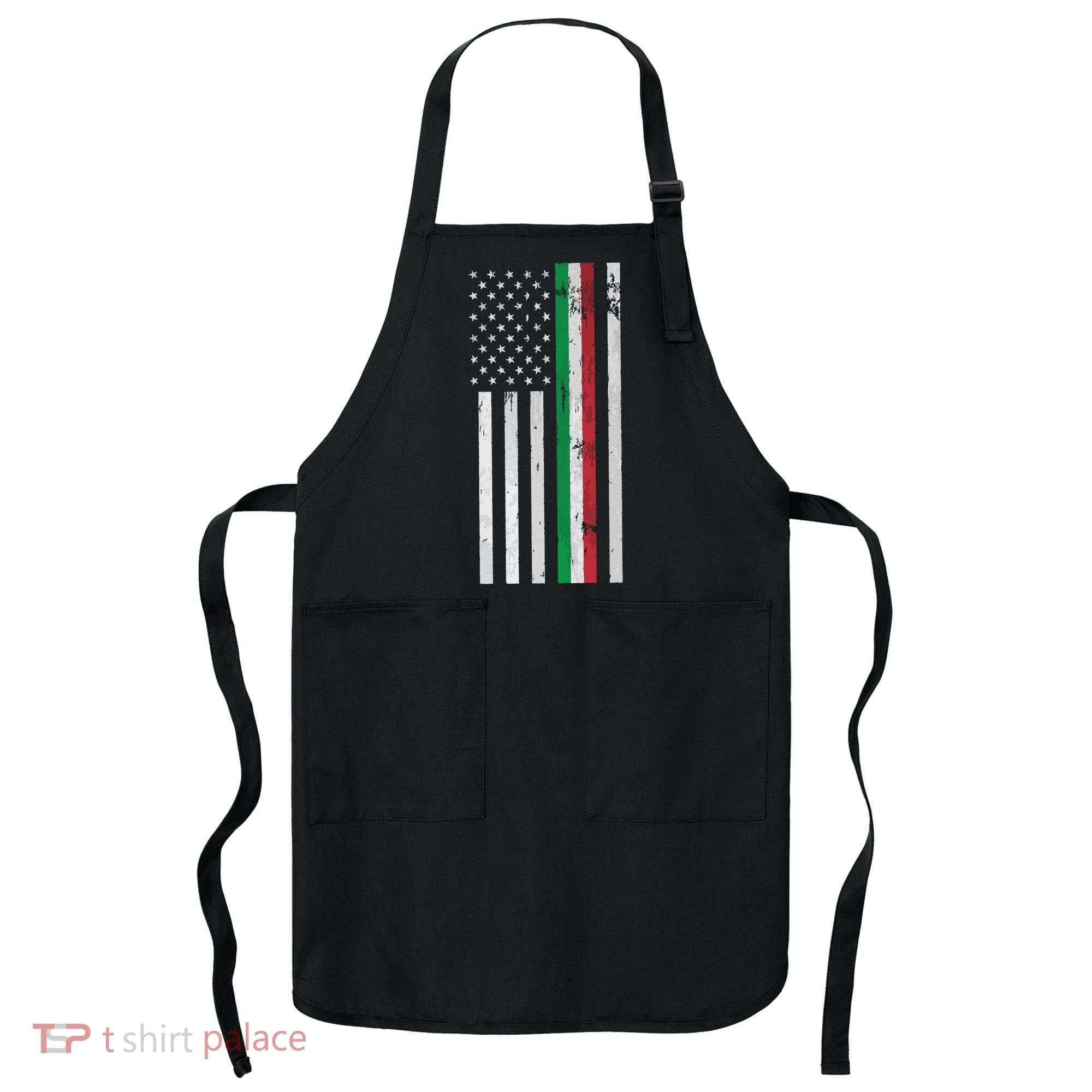 Italian American Flag Italian American Pride Apron