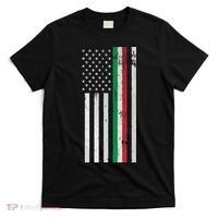 Italian American Flag Italian American Pride T-Shirt thumb 0