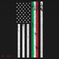 Italian American Flag Italian American Pride Women's Hoodie thumb 2