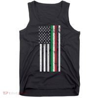 Italian American Flag Italian American Pride Tank Top thumb 0