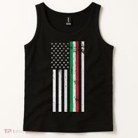 Italian American Flag Italian American Pride Tank Top thumb 2
