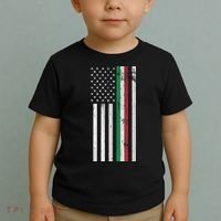 Italian American Flag Italian American Pride Toddler T-Shirt thumb 2