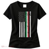 Italian American Flag Italian American Pride Women's T-Shirt thumb 0