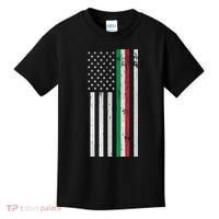 Italian American Flag Italian American Pride Kids T-Shirt thumb 0
