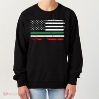 Italian American Flag Italy Flag Women's Sweatshirt thumb 0