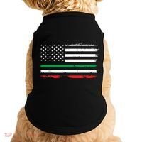 Italian American Flag Italy Flag Doggie Tank thumb 0
