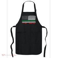 Italian American Flag Italy Flag Apron thumb 0