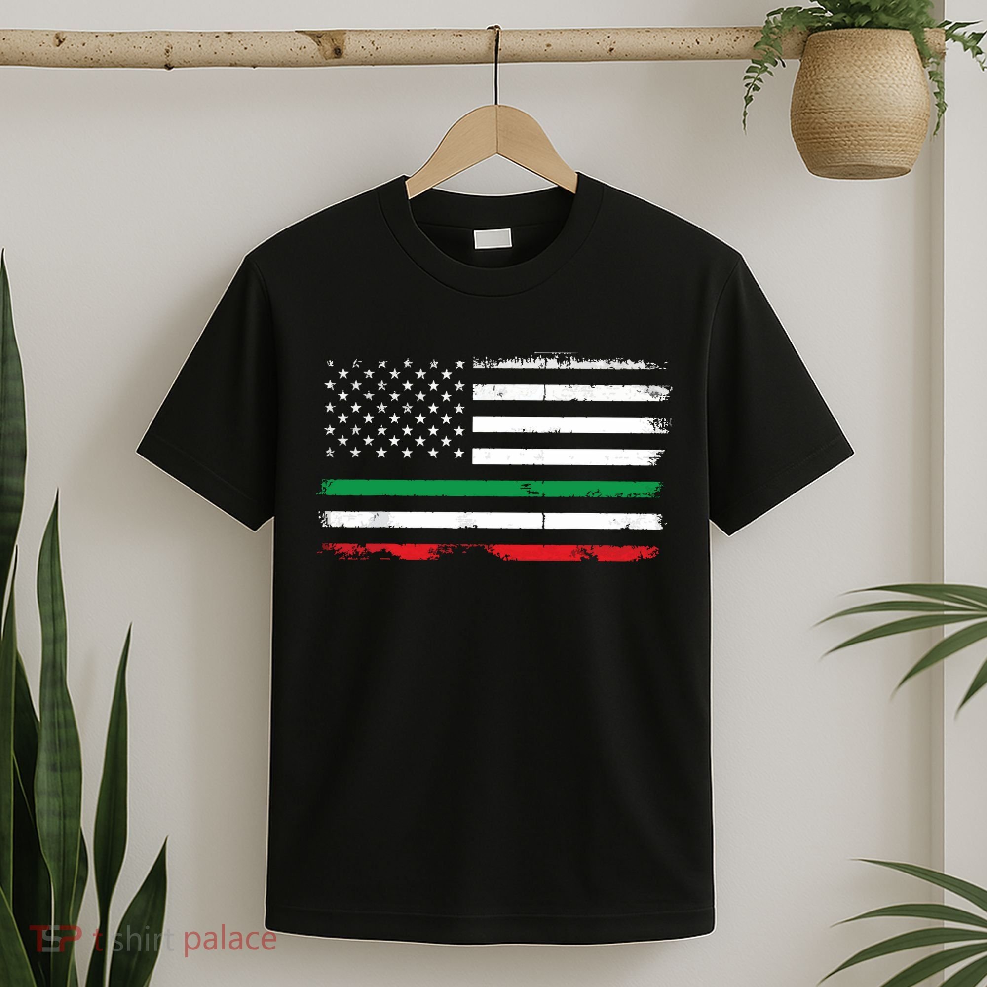 Italian American Flag Italy Flag T-Shirt