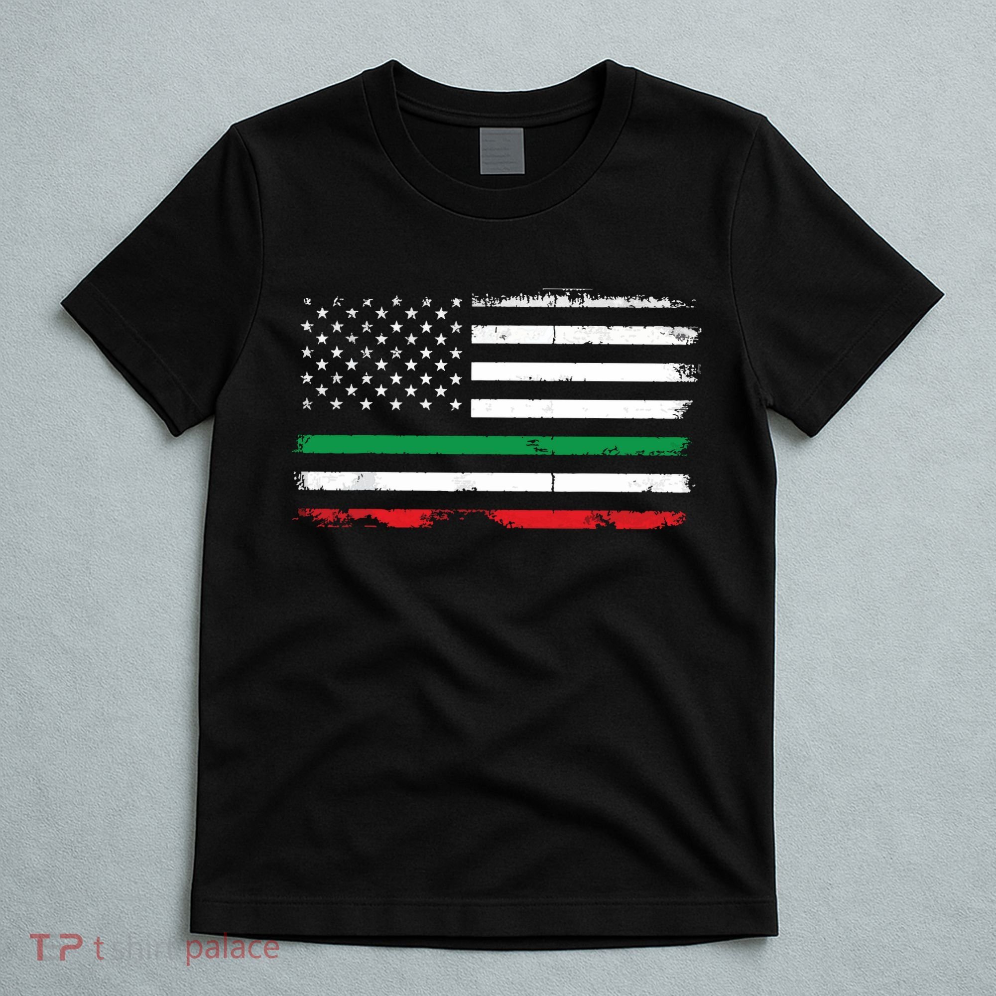 Italian American Flag Italy Flag T-Shirt