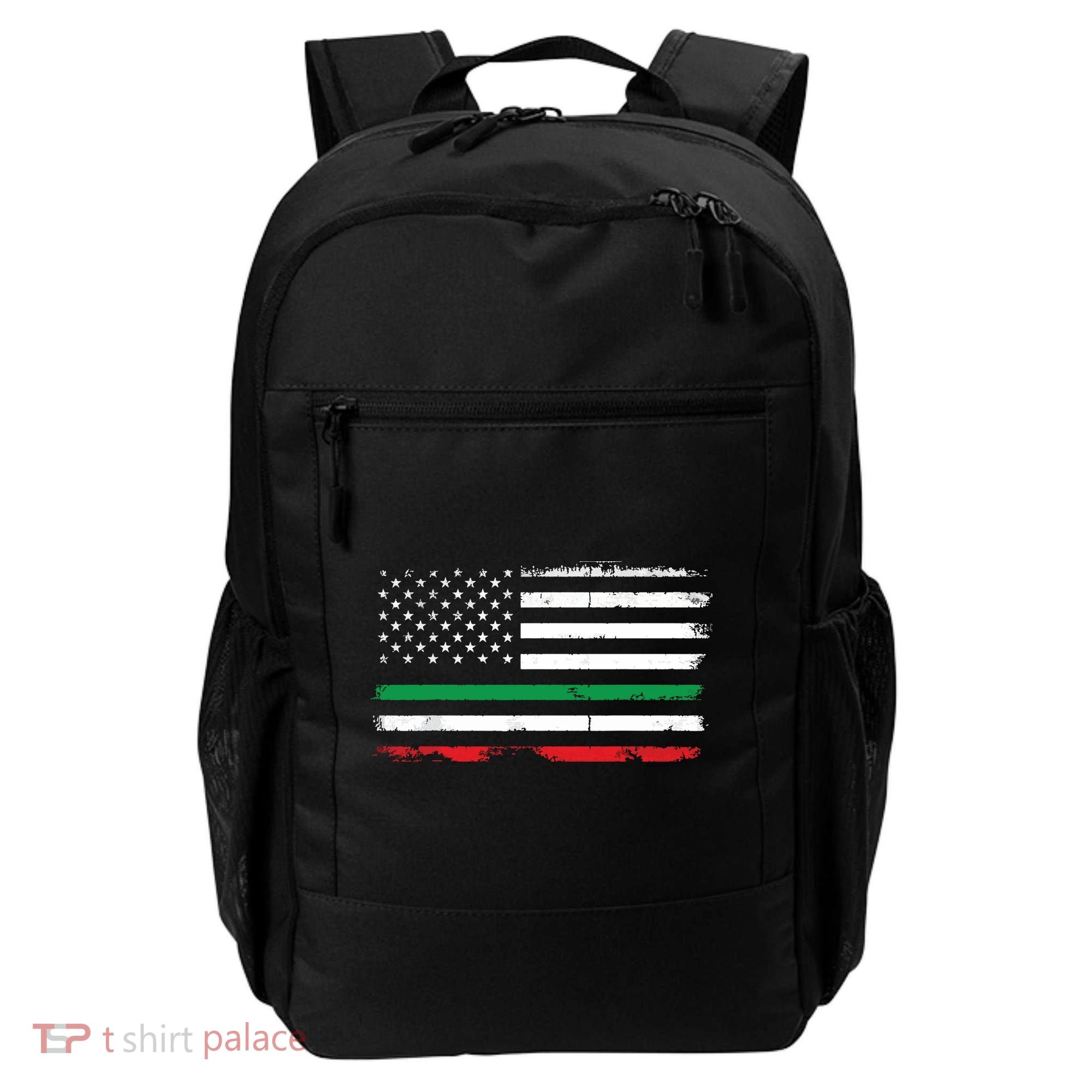 Italian American Flag Italy Flag Backpack