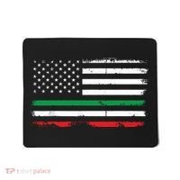 Italian American Flag Italy Flag Mousepad thumb 0