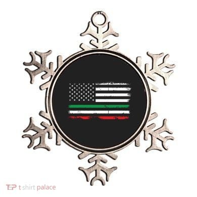 Italian American Flag Italy Flag Ornament