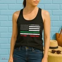 Italian American Flag Italy Flag Women's Tank Top thumb 2