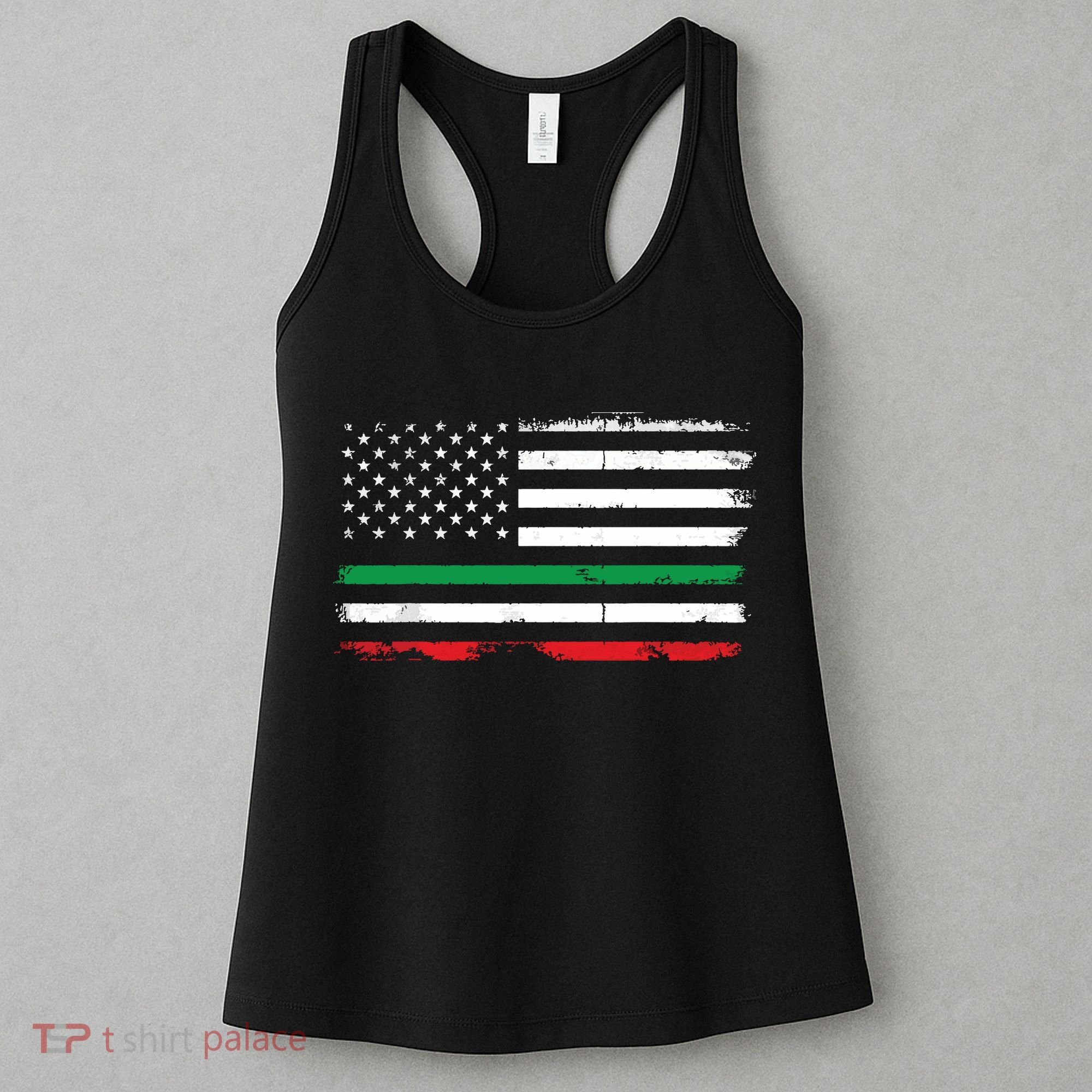 Italian American Flag Italy Flag Women's Tank Top