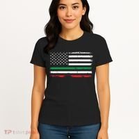 Italian American Flag Italy Flag Women's T-Shirt thumb 4