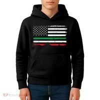 Italian American Flag Italy Flag Kids Hoodie thumb 4