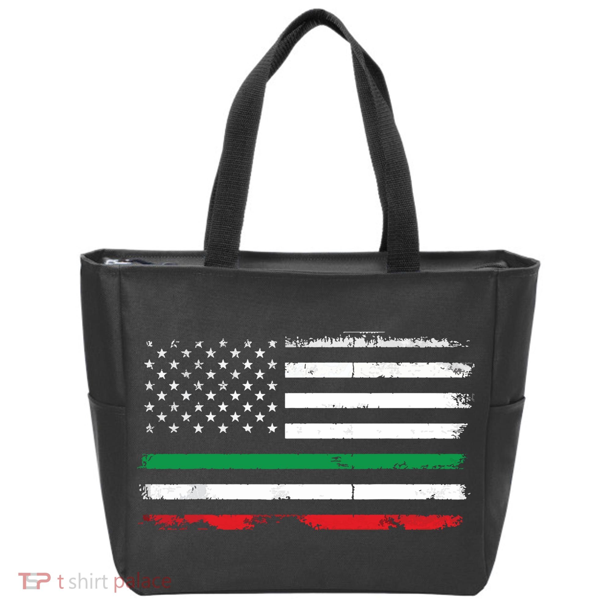 Italian American Flag Italy Flag Tote Bag