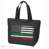 Italian American Flag Italy Flag Tote Bag thumb 3