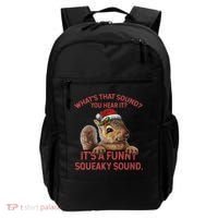 ItS A Funny Squeaky Sound Christmas Squirrel Backpack thumb 0