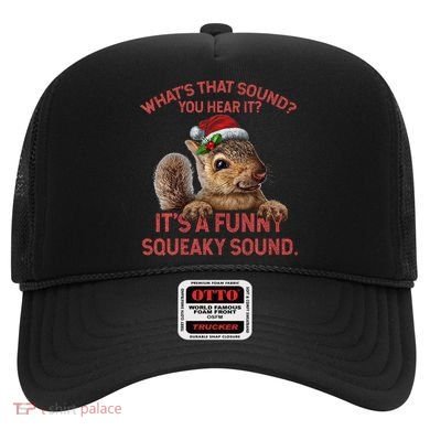 ItS A Funny Squeaky Sound Christmas Squirrel Hat
