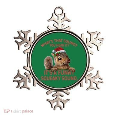 ItS A Funny Squeaky Sound Christmas Squirrel Ornament