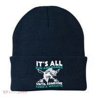 ItS All Fun And Games Until Someone Loses A Walleye Beanie thumb 0