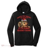 Its A Funny Squeaky Sound Christmas Squirrel Women's Hoodie thumb 0