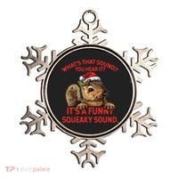 Its A Funny Squeaky Sound Christmas Squirrel Ornament thumb 0