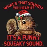 Its A Funny Squeaky Sound Christmas Squirrel Women's Tank Top thumb 5