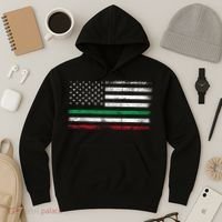 Italian American Flag Italy Flag Hoodie thumb 3
