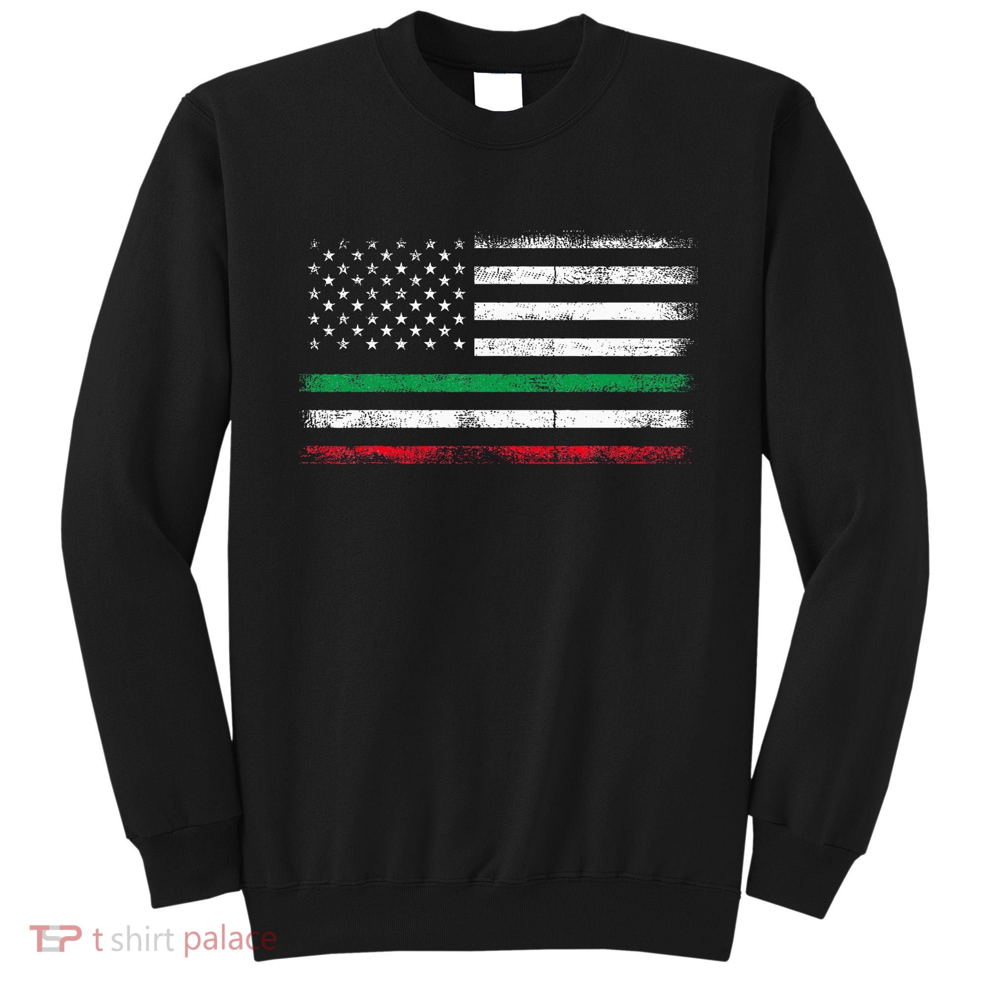 Italian American Flag Italy Flag Sweatshirt