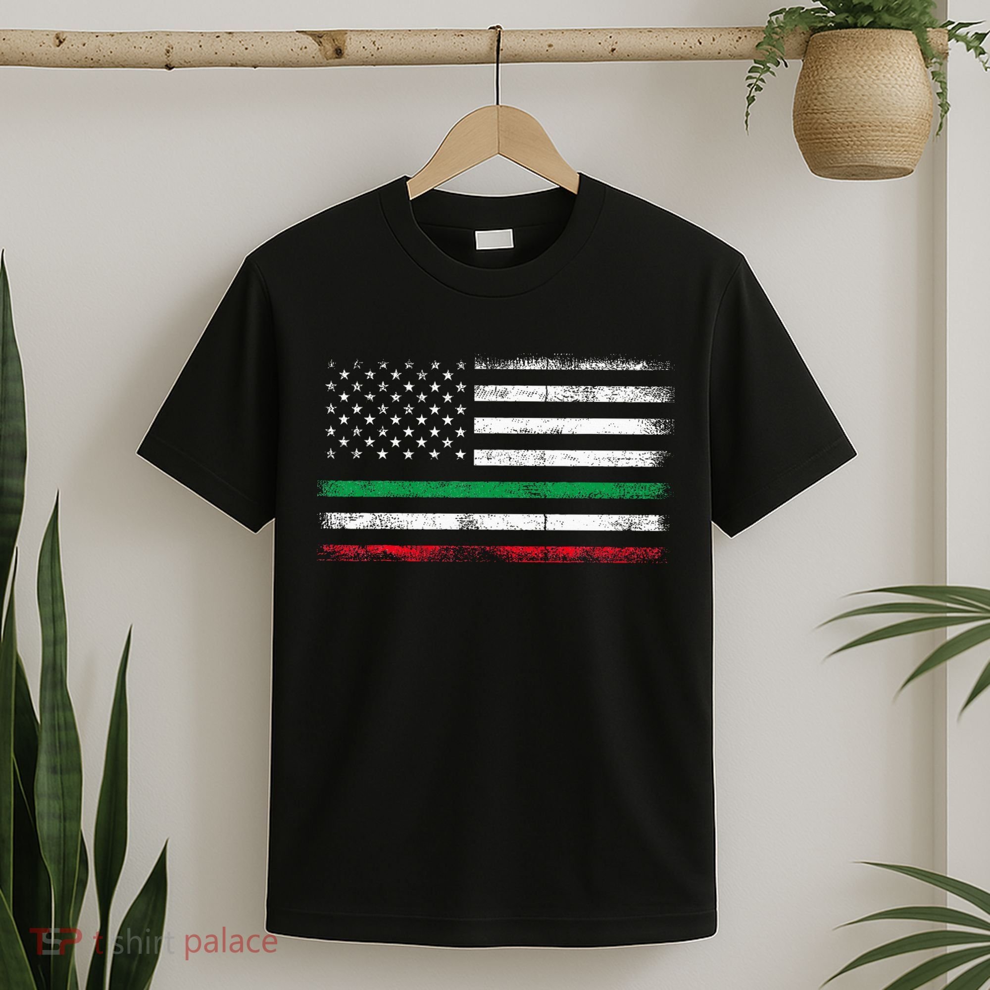 Italian American Flag Italy Flag T-Shirt