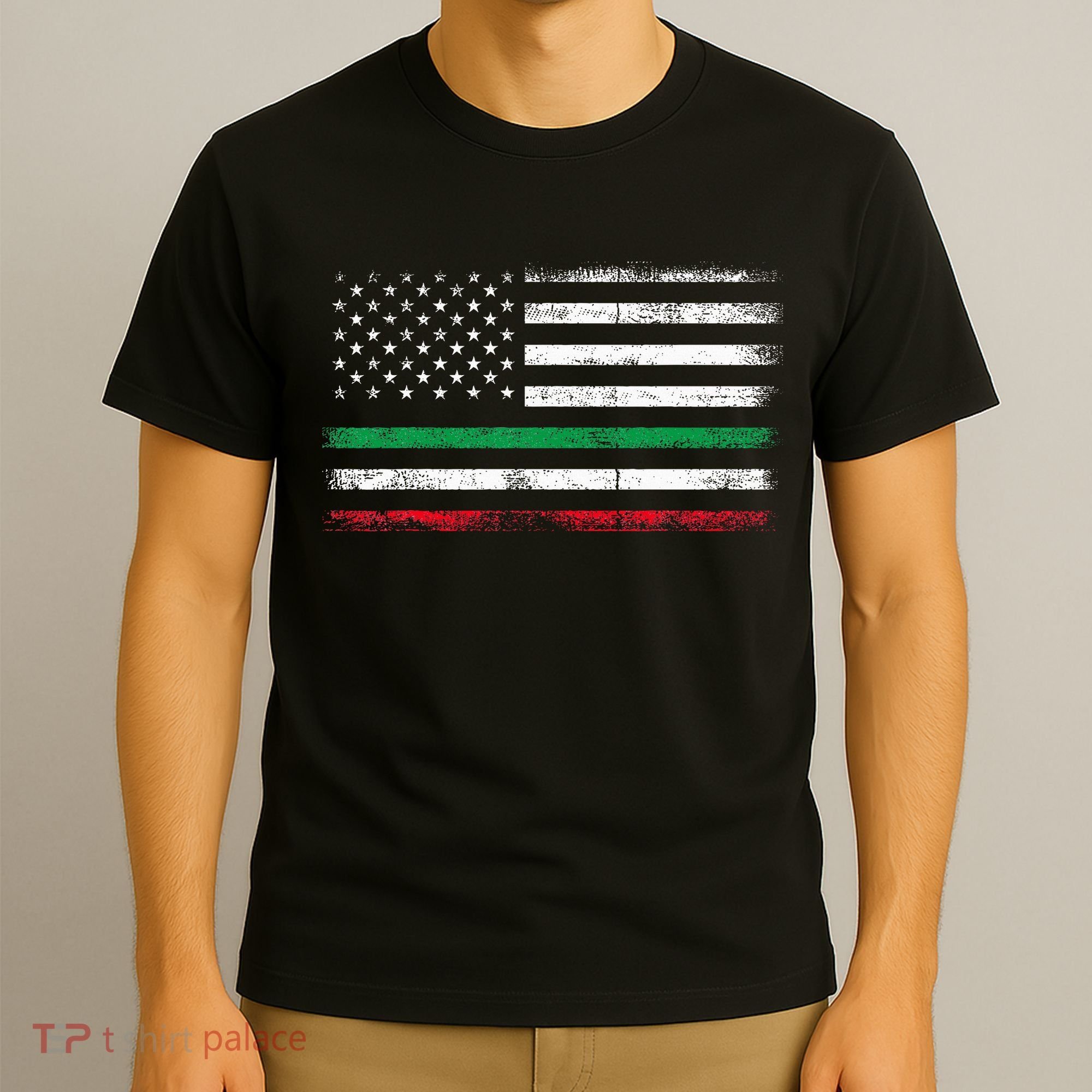 Italian American Flag Italy Flag T-Shirt