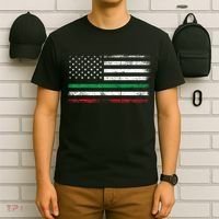 Italian American Flag Italy Flag T-Shirt thumb 6