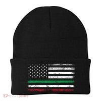 Italian American Flag Italy Flag Beanie thumb 0