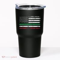 Italian American Flag Italy Flag Tumbler thumb 0