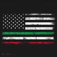 Italian American Flag Italy Flag Mousepad thumb 1