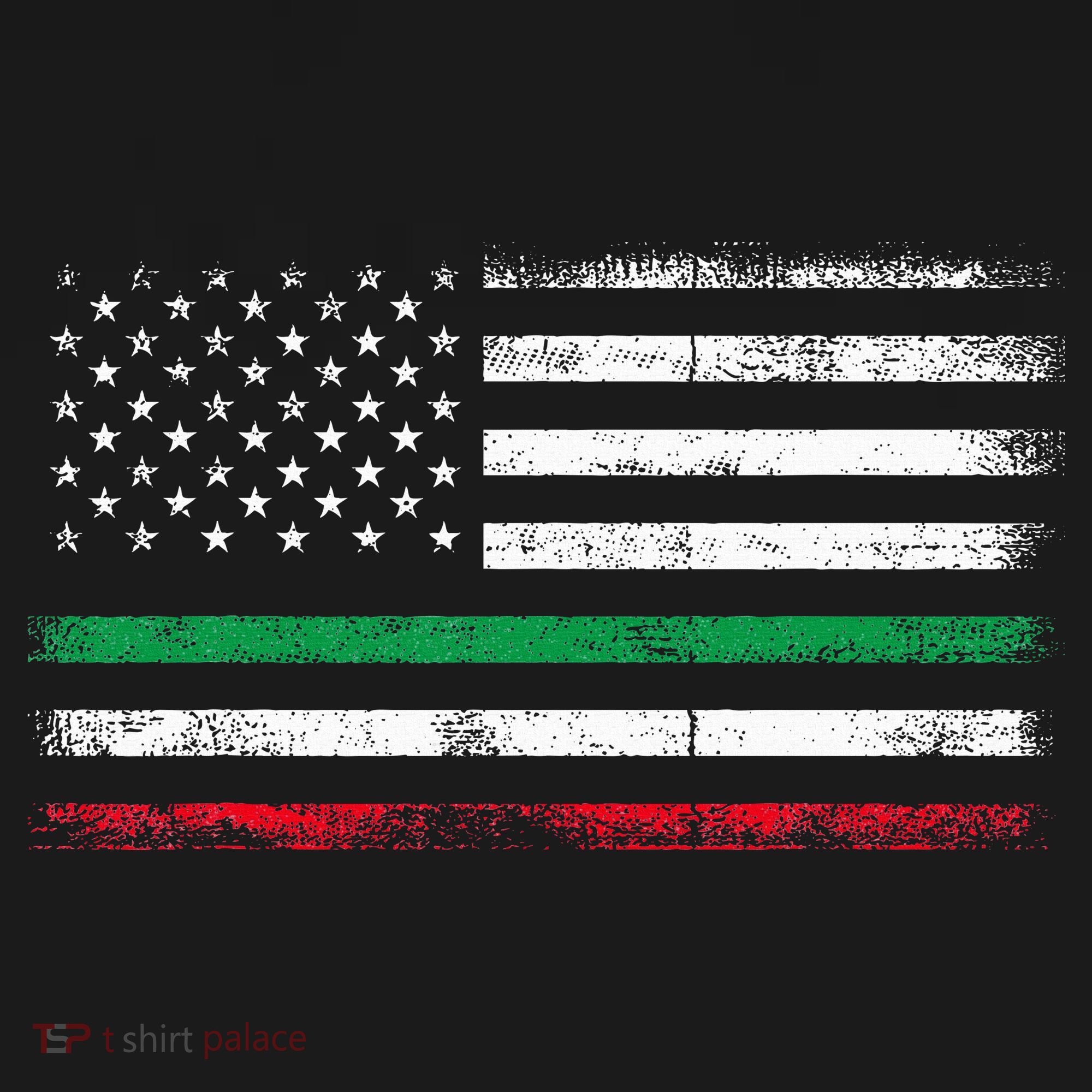 Italian American Flag Italy Flag Mousepad