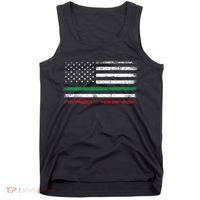 Italian American Flag Italy Flag Tank Top thumb 0