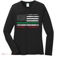 Italian American Flag Italy Flag Women's Long Sleeve Shirt thumb 0