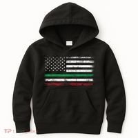 Italian American Flag Italy Flag Kids Hoodie thumb 0