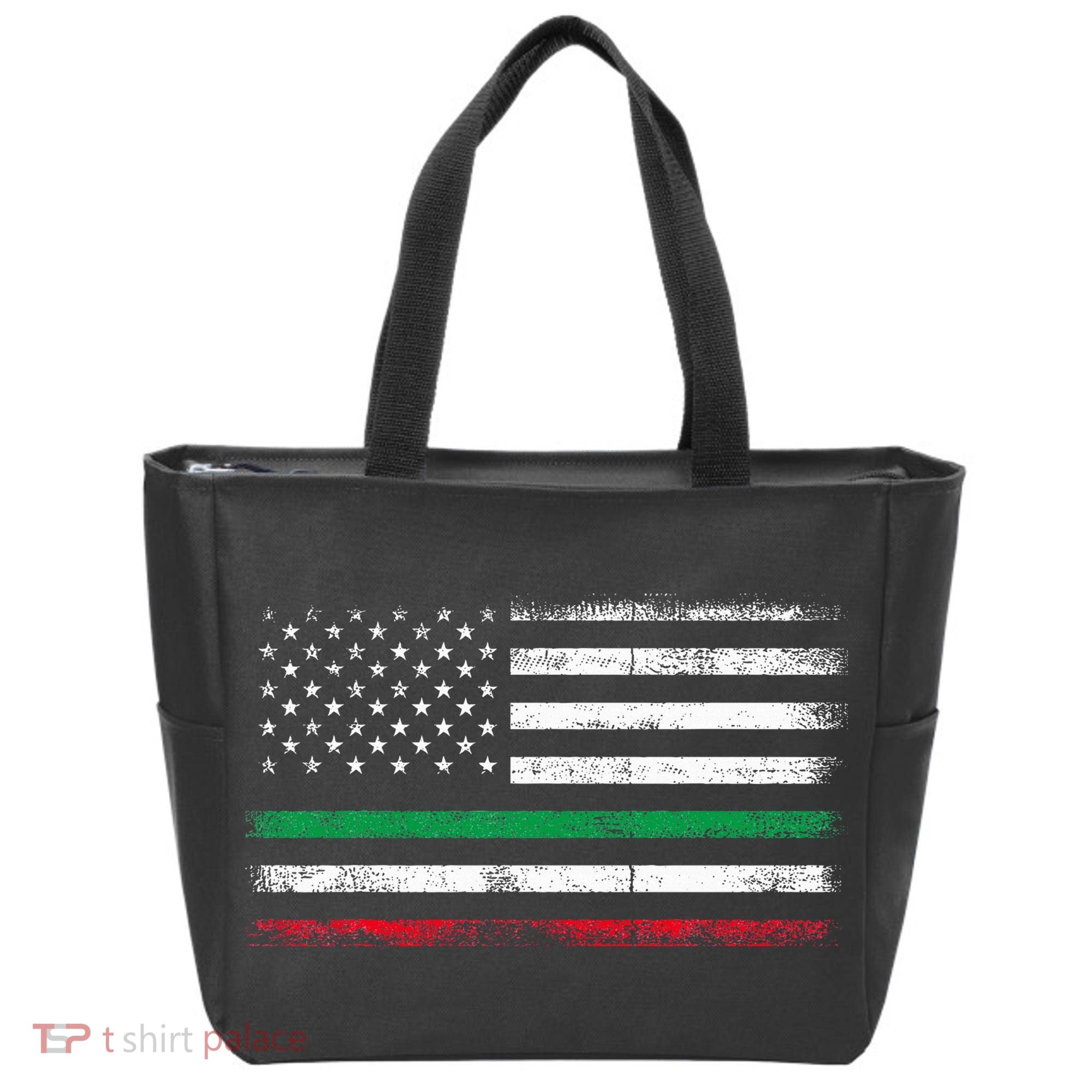Italian American Flag Italy Flag Tote Bag