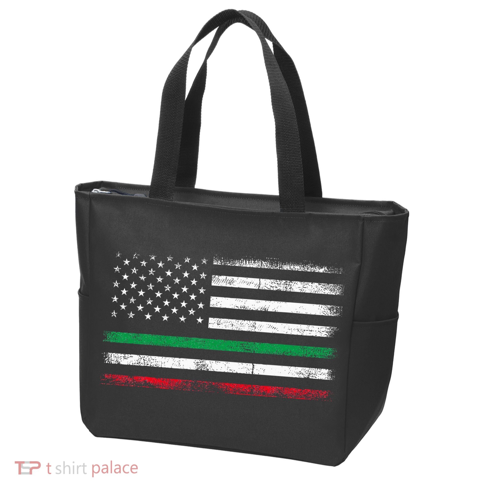 Italian American Flag Italy Flag Tote Bag