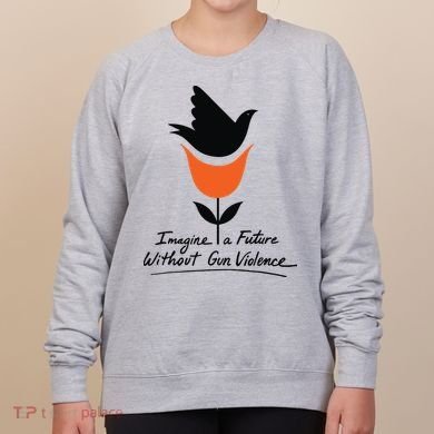 Imagine A Future Without Gun Violence Tee For Gun Control Women's Sweatshirt