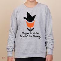 Imagine A Future Without Gun Violence Tee For Gun Control Women's Sweatshirt thumb 0