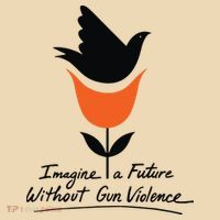 Imagine A Future Without Gun Violence Tee For Gun Control Tote Bag thumb 4