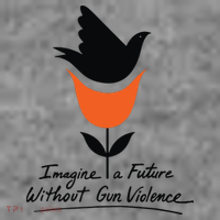 Imagine A Future Without Gun Violence Tee For Gun Control Toddler Hoodie thumb 2