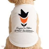 Imagine A Future Without Gun Violence Tee For Gun Control Doggie Tank thumb 0