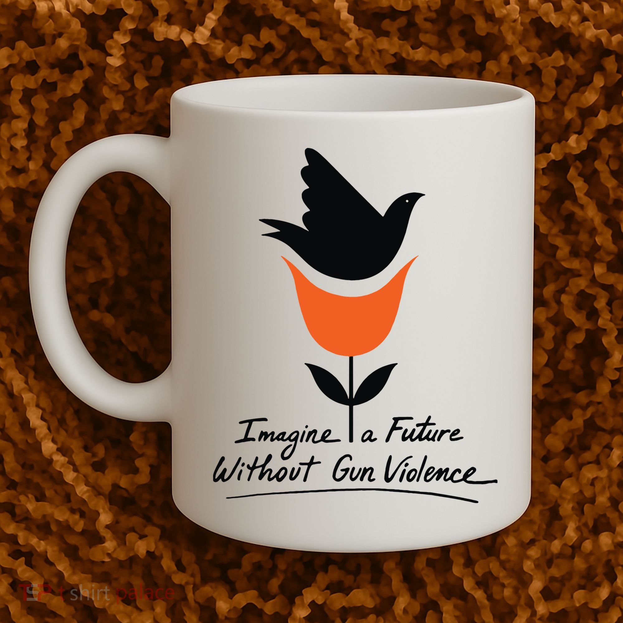 Imagine A Future Without Gun Violence Tee For Gun Control Coffee Mug