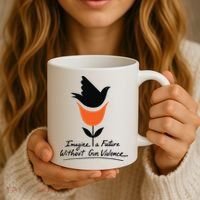 Imagine A Future Without Gun Violence Tee For Gun Control Coffee Mug thumb 3